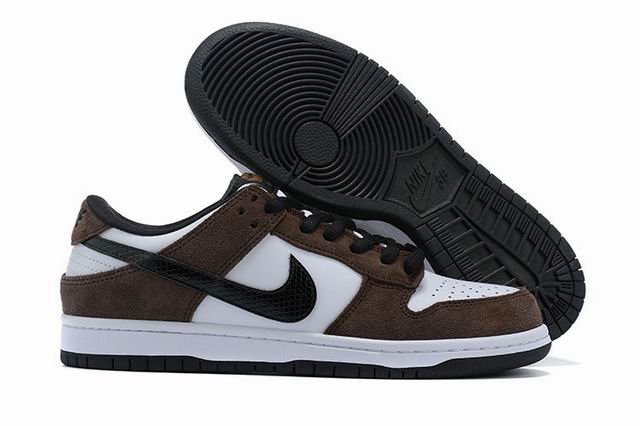 Cheap Nike Dunk Sb Men's Shoes White Coffee Black -56